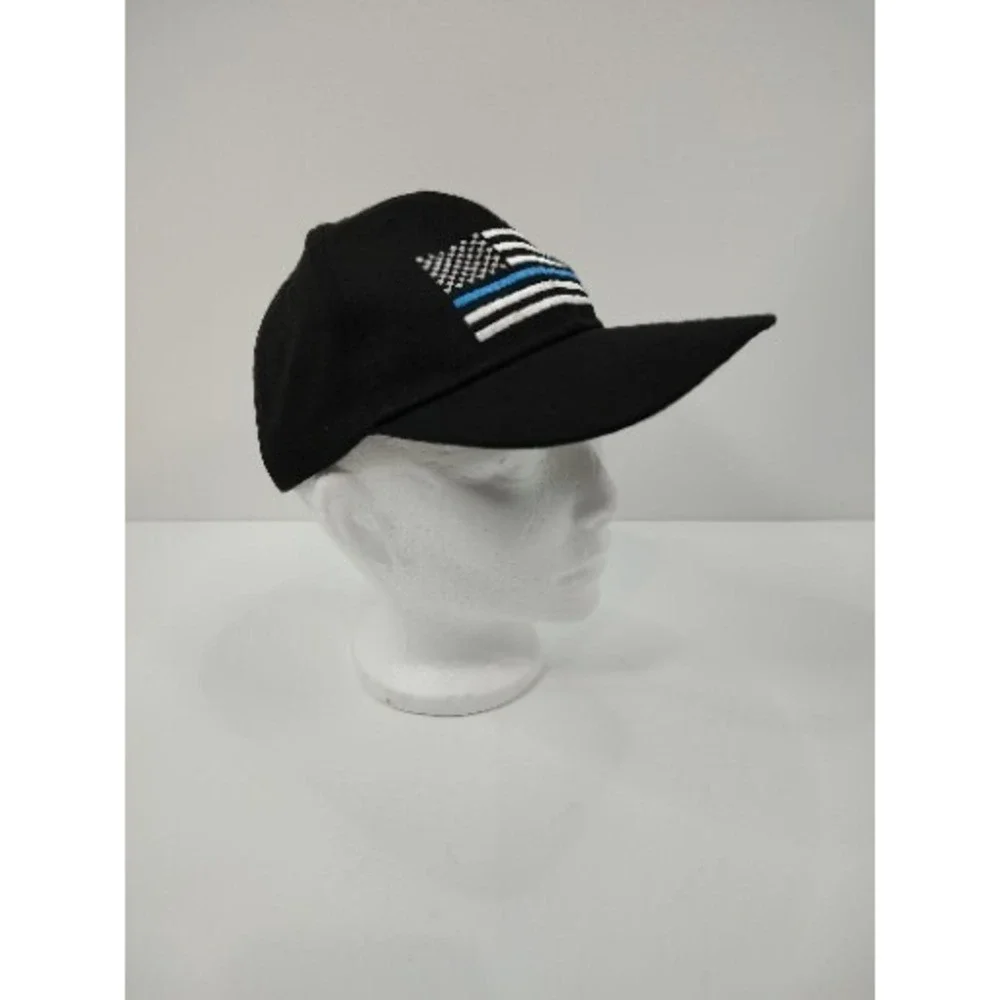 American‎ Flag Blue Line Ball Cap Hat Adjustable Baseball